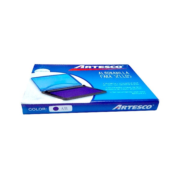 Tampon Artesco P/Sello Azul — Comercial Li